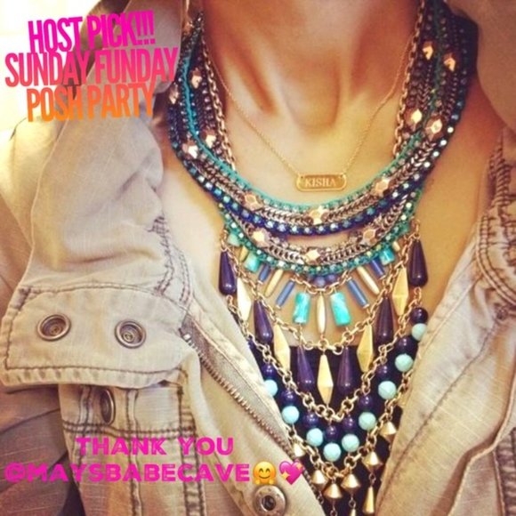 ::⚜️🦚Exotically Fantabulous Malta Bib Necklace